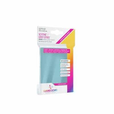 Gamegenic Prime Scythe/Lost Cities Sleeves (60ct) 72mm x 112mm image 0
