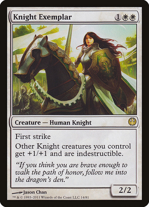 Knight Exemplar (14) [Duel Decks: Knights vs. Dragons]