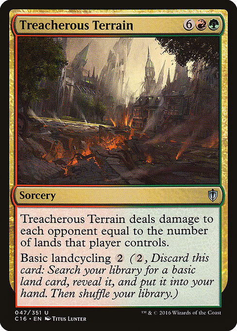 Treacherous Terrain (47) [Commander 2016]