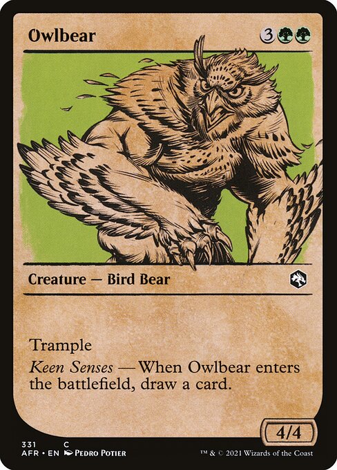 Owlbear (331) [Adventures in the Forgotten Realms] [Showcase]