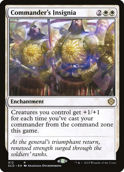 Commander's Insignia (13) [Starter Commander Decks]