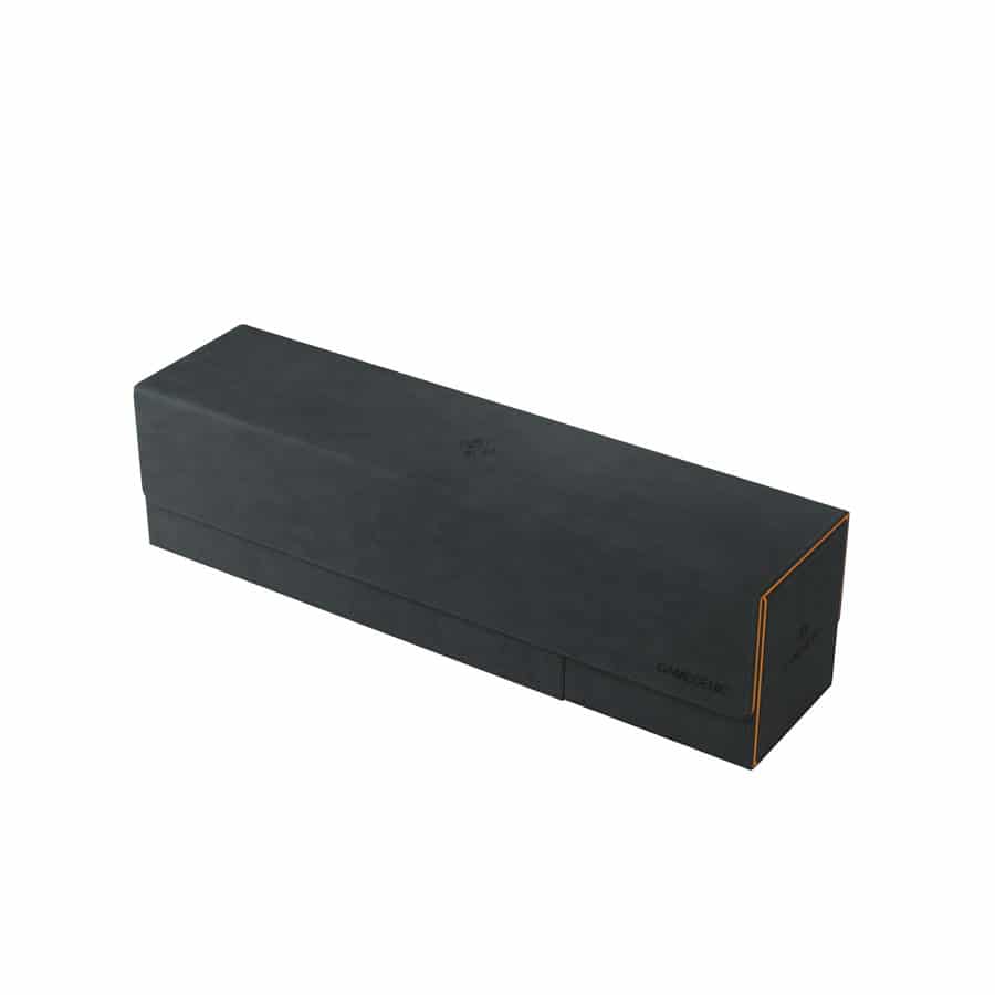 Gamegenic Cards Lair 400+ Exclusive Black and Orange Deck Box image 0