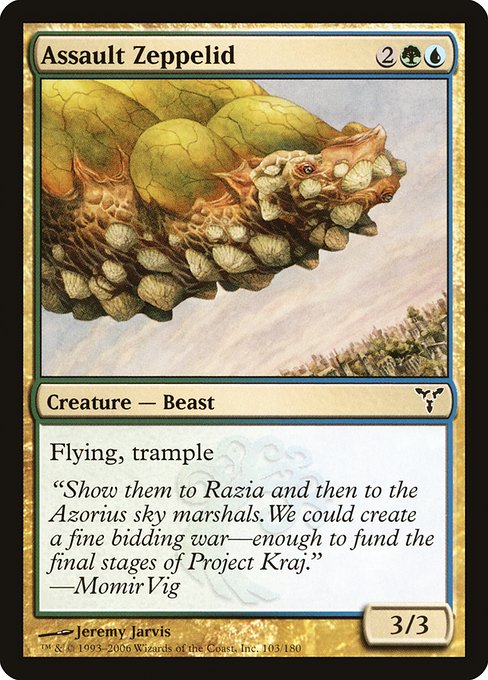 Assault Zeppelid (103) [Dissension]