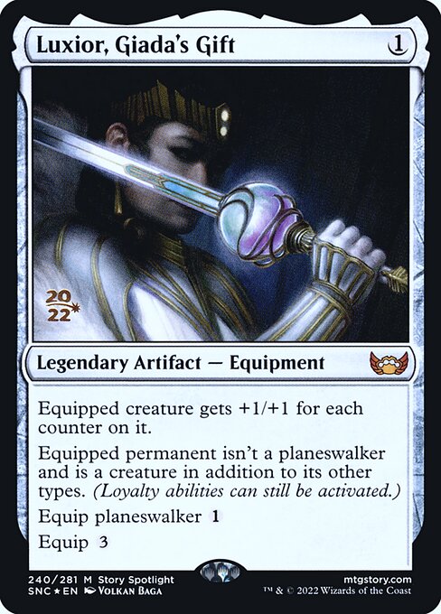 Luxior, Giada's Gift (240s) [Streets of New Capenna Promos]