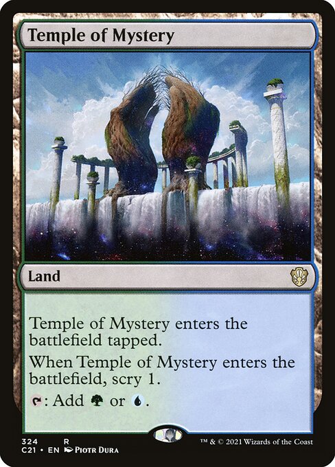 Temple of Mystery (324) [Commander 2021]