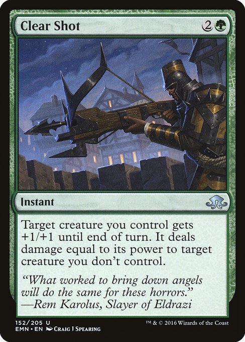 Clear Shot (152) [Eldritch Moon]