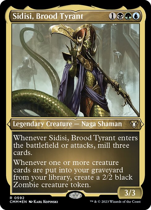 Sidisi, Brood Tyrant (592) [Commander Masters]