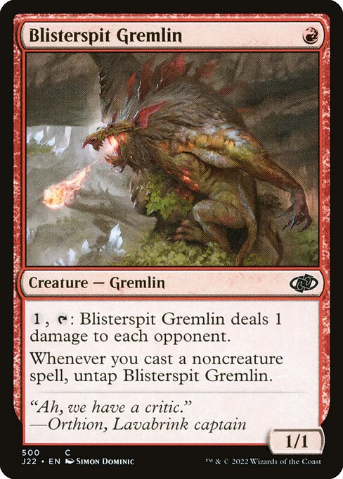 Blisterspit Gremlin (500) [Jumpstart 2022]