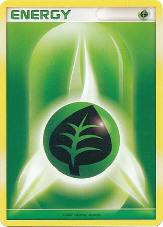 Grass Energy (2007 Unnumbered D/P Style Non-Holo) [League and Championship Cards]