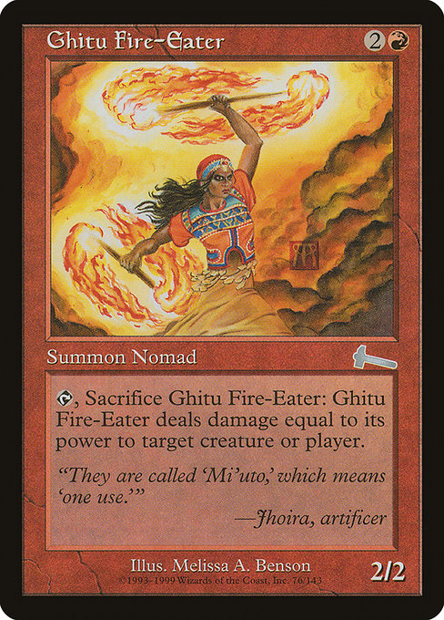 Ghitu Fire-Eater (76) [Urza's Legacy]