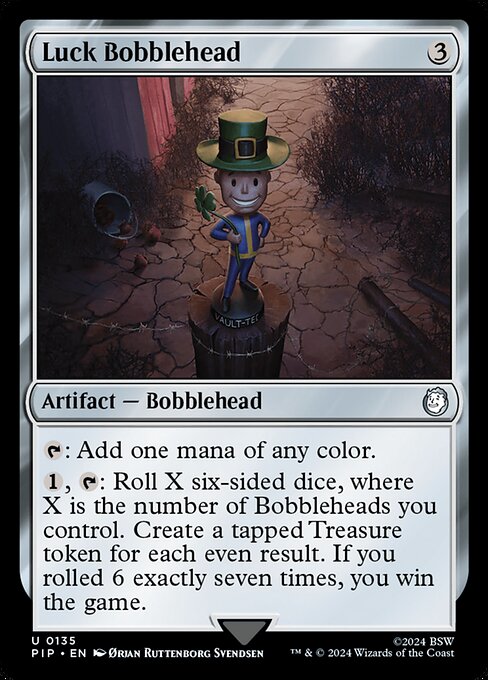 Luck Bobblehead (135) [Fallout]