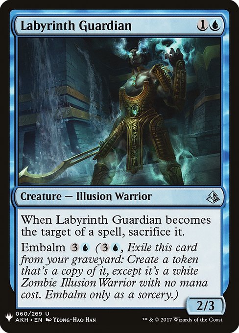 Labyrinth Guardian (AKH-60) [The List]