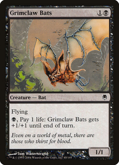 Grimclaw Bats (45) [Darksteel]
