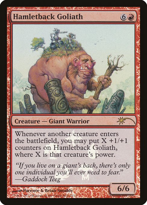 Hamletback Goliath (A10) [Magic 2013 Promos]