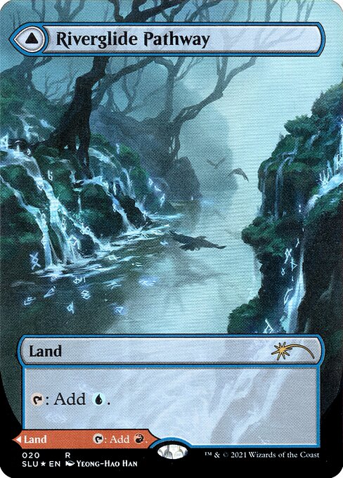 Riverglide Pathway // Lavaglide Pathway (20) [Secret Lair: Ultimate Edition] [Borderless]