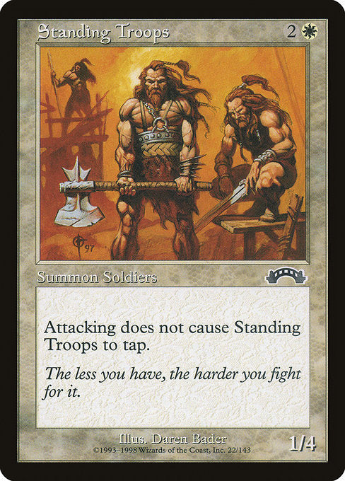 Standing Troops (22) [Exodus]