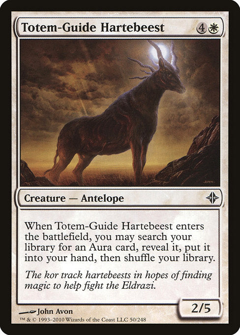 Totem-Guide Hartebeest (50) [Rise of the Eldrazi]