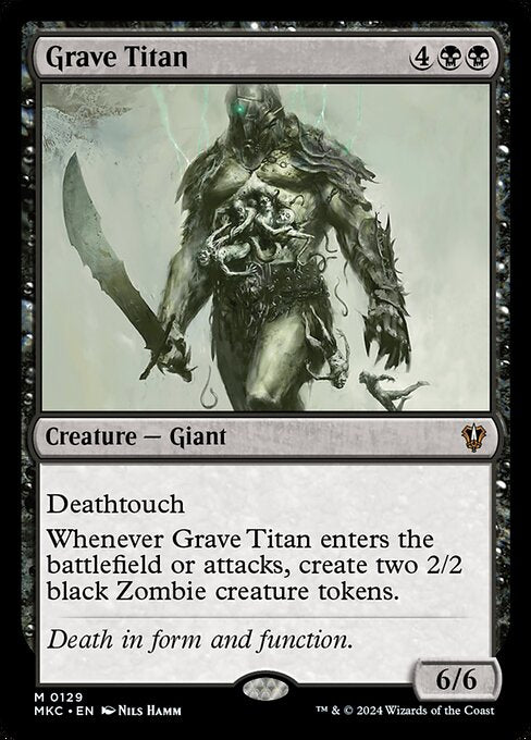 Grave Titan (129) [Murders at Karlov Manor Commander]