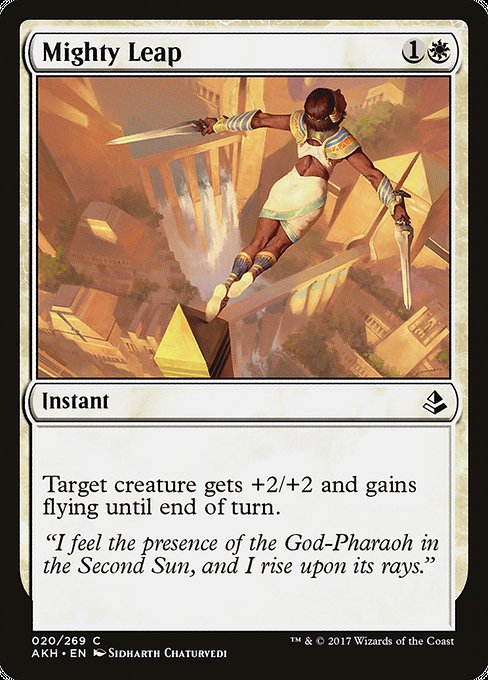 Mighty Leap (20) [Amonkhet]