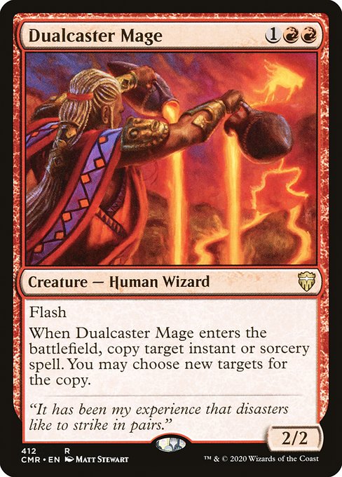 Dualcaster Mage (412) [Commander Legends]