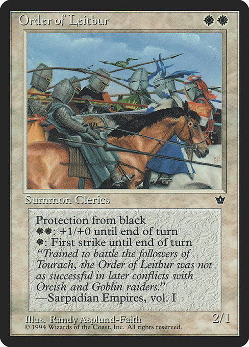 Order of Leitbur (16c) [Fallen Empires]