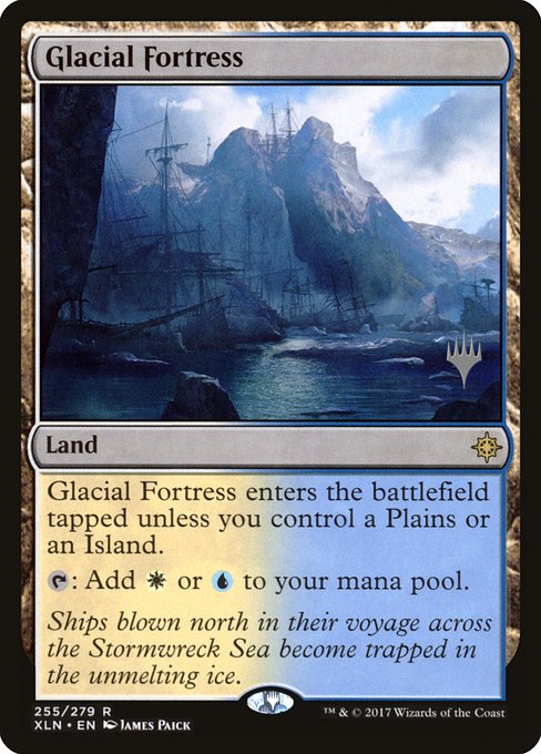 Glacial Fortress (255p) [Ixalan Promos]
