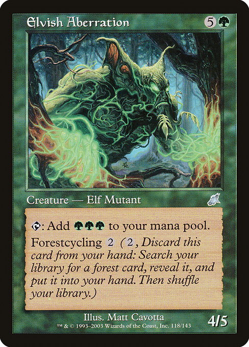 Elvish Aberration (118) [Scourge]