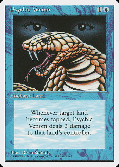 Psychic Venom (96) [Fourth Edition]