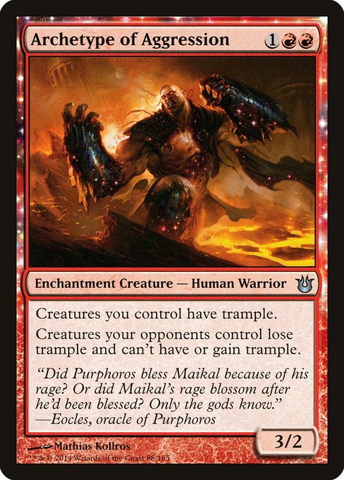 Archetype of Aggression (88) [Born of the Gods]