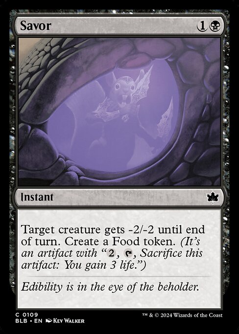 Savor (109) [Bloomburrow]