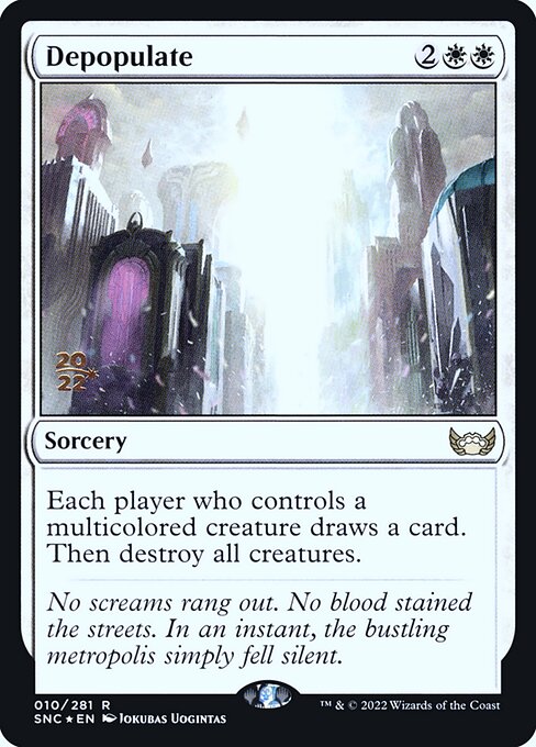 Depopulate (10s) [Streets of New Capenna Promos]