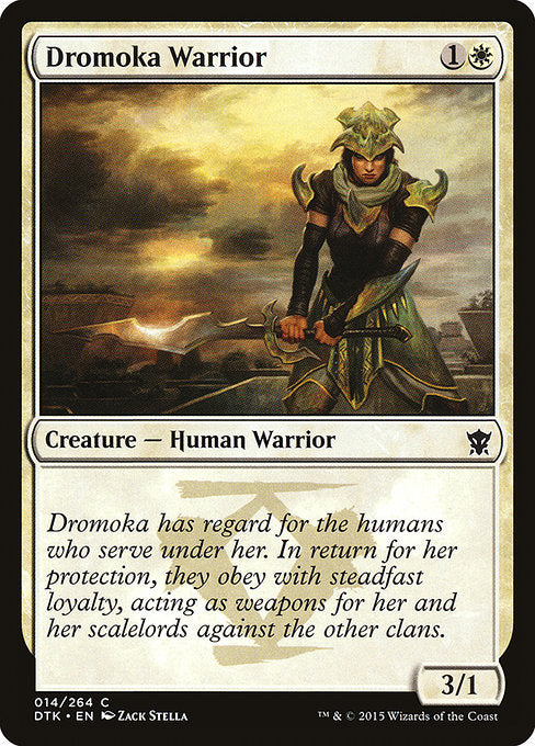 Dromoka Warrior (14) [Dragons of Tarkir]