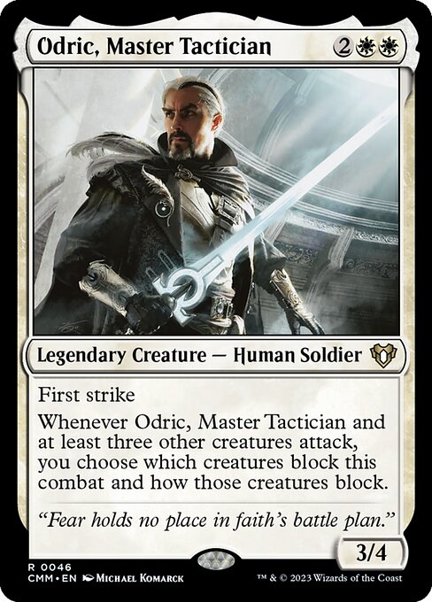 Odric, Master Tactician (46) [Commander Masters]
