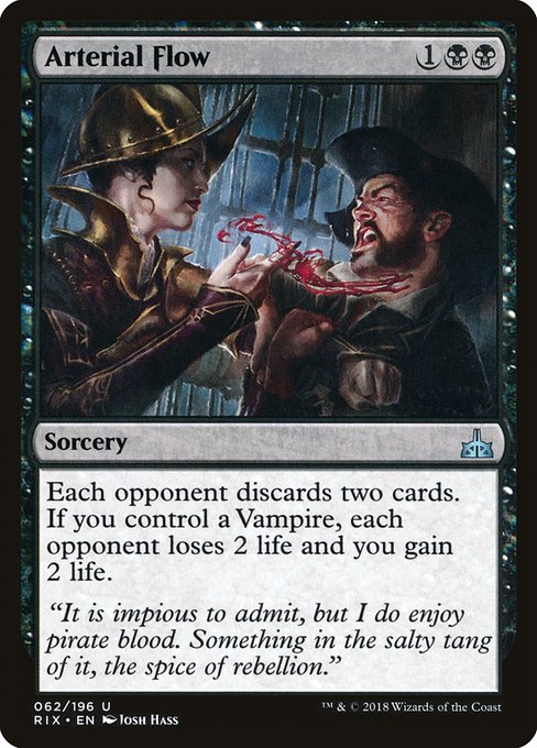 Arterial Flow (62) [Rivals of Ixalan]