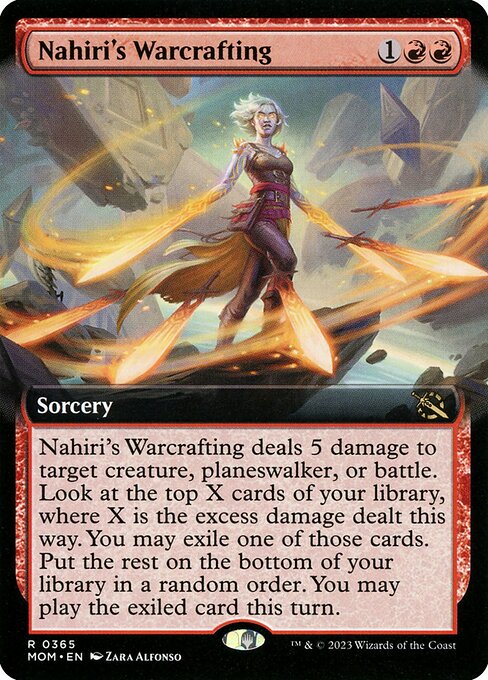 Nahiri's Warcrafting (365) [March of the Machine] [Extended Art]