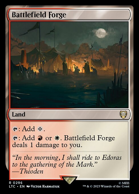 Battlefield Forge (296) [Tales of Middle-earth Commander]