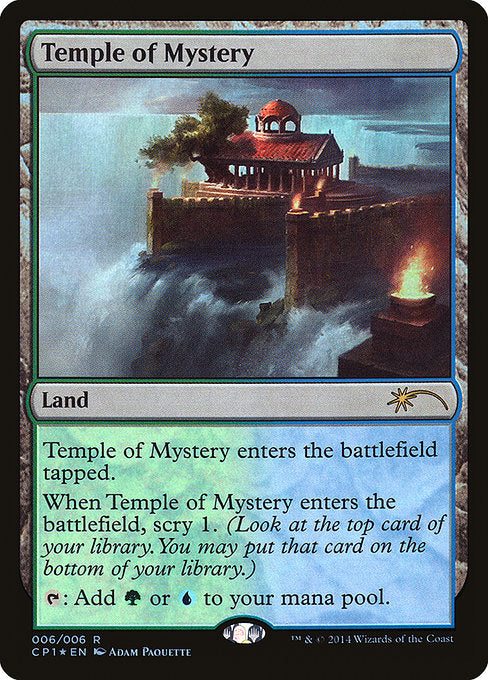 Temple of Mystery (6) [Magic 2015 Clash Pack]