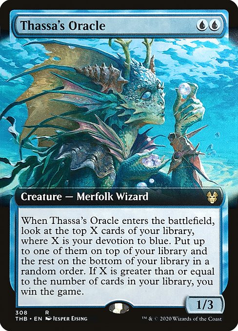 Thassa's Oracle (308) [Theros Beyond Death] [Extended Art]