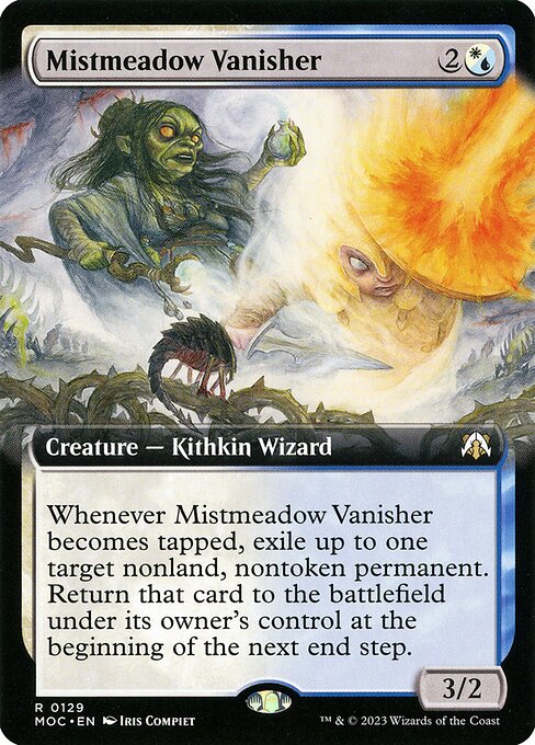 Mistmeadow Vanisher (129) [March of the Machine Commander] [Extended Art]