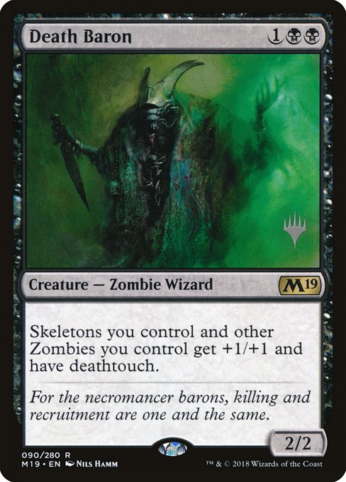 Death Baron (90p) [Core Set 2019 Promos]