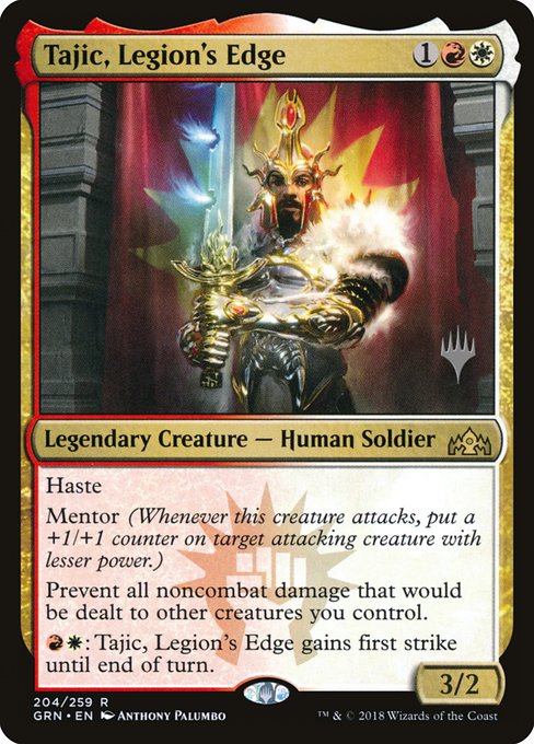 Tajic, Legion's Edge (204p) [Guilds of Ravnica Promos]