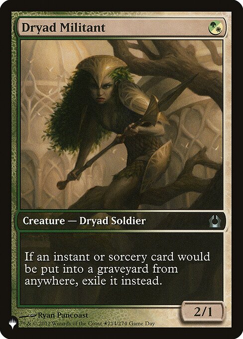 Dryad Militant (PRTR-214) [The List]