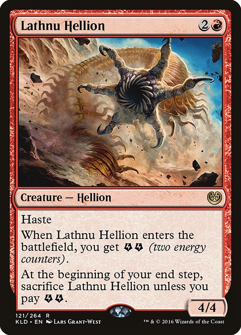Lathnu Hellion (121) [Kaladesh]