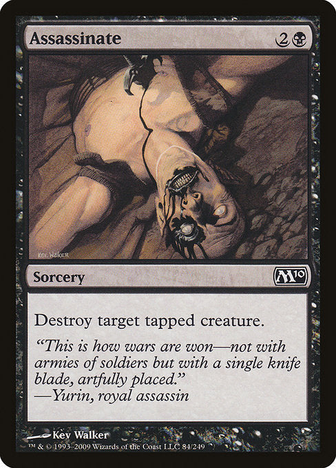Assassinate (84) [Magic 2010]
