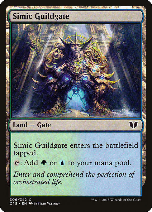Simic Guildgate (306) [Commander 2015]