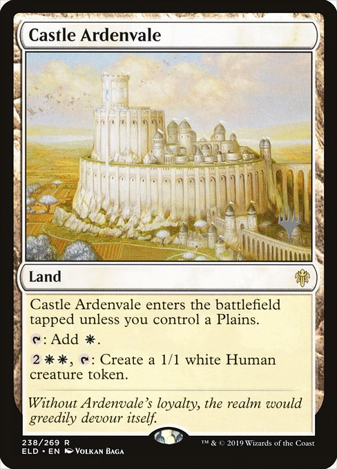 Castle Ardenvale (238p) [Throne of Eldraine Promos]