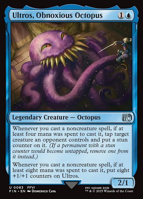 Ultros, Obnoxious Octopus (83) [Final Fantasy]