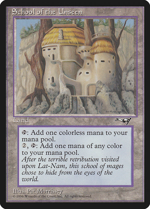 School of the Unseen (141) [Alliances]