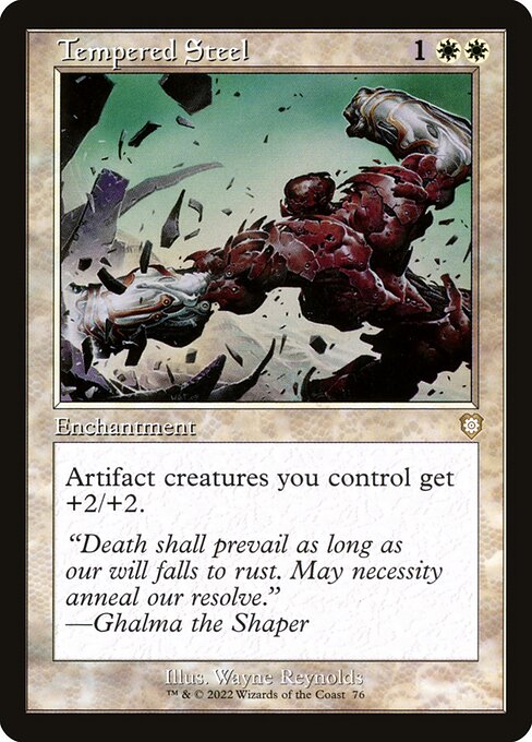 Tempered Steel (76) [The Brothers' War Commander]