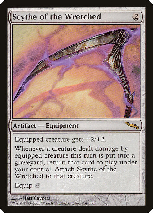 Scythe of the Wretched (239) [Mirrodin]